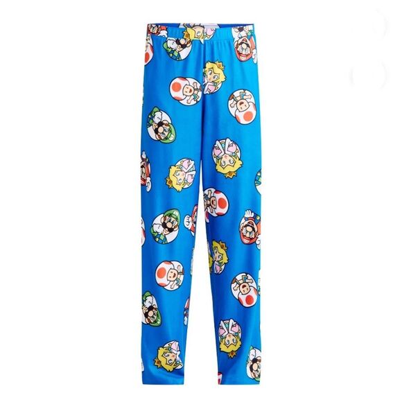 Mario & Friends Print Soft Comfy Lounge Pajama Sleep Pants 2-Pack Size XS - Picture 7 of 14